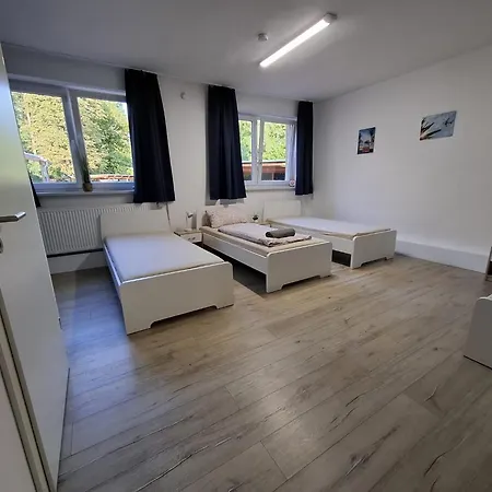 Apartment Große Voll Ausgestattete Mit 12 Betten, Wohnzimmer, Großer Küche, Parkplatz Und Garten In Leipzig-gohlis-süd Leipzig