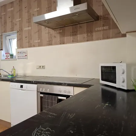 Apartment Große Voll Ausgestattete Mit 12 Betten, Wohnzimmer, Großer Küche, Parkplatz Und Garten In Leipzig-gohlis-süd
