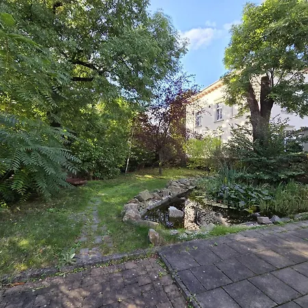 Große Voll Ausgestattete Mit 12 Betten, Wohnzimmer, Großer Küche, Parkplatz Und Garten In Leipzig-gohlis-süd